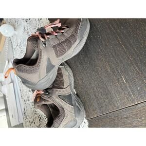 Kid's Teva brown hiking shoes size 12 slip on with toggle lace